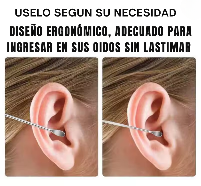 KIT LIMPIADOR DE OIDOS