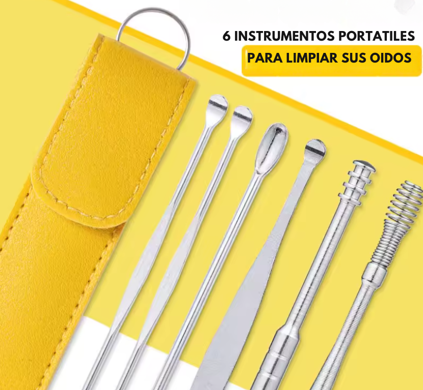KIT LIMPIADOR DE OIDOS