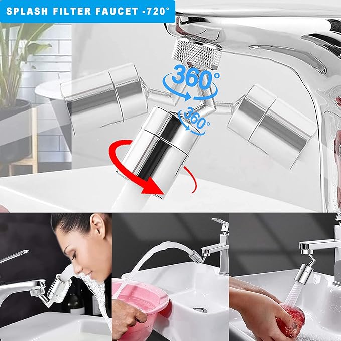 GRIFO DE 720 ° EXTENSOR GIRATORIO control precioso